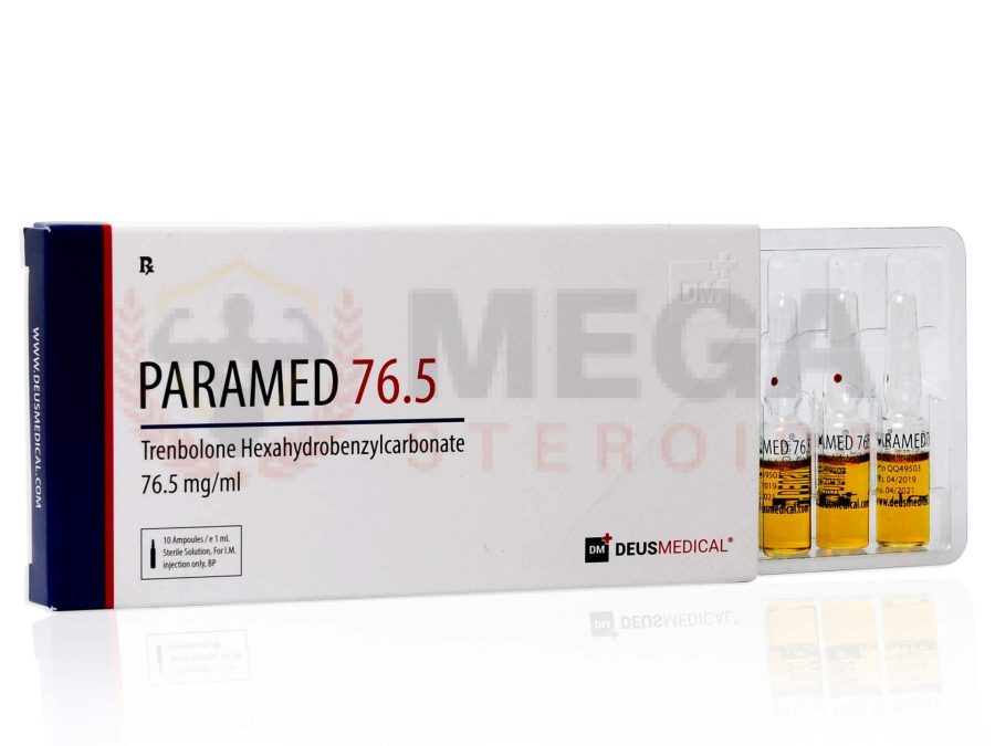 PARAMED 76.5 (Trenbolone H) - 10amps of 1ml - DEUS-MEDICAL - Görsel 3