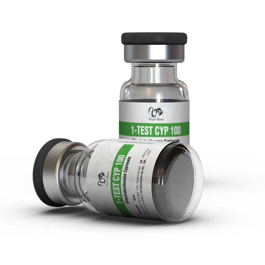 1-Test Cypionate 100 mg/ml - Dragon Pharma 10 ml