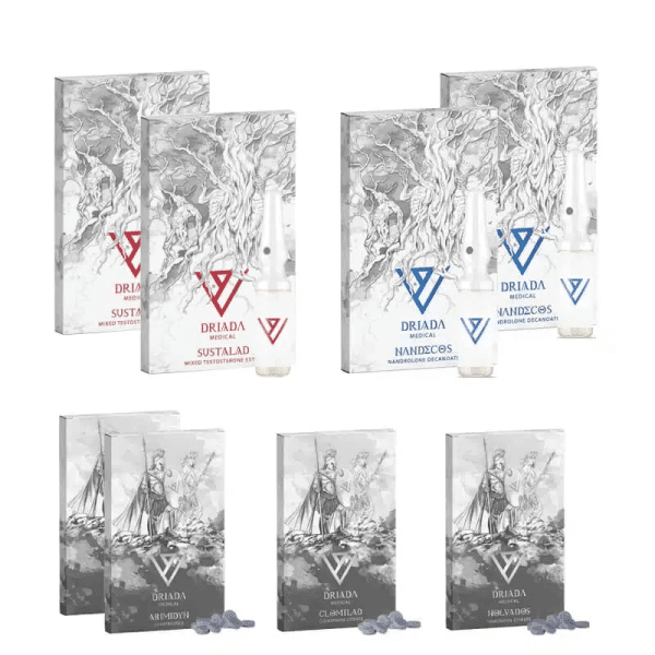 Pacchetto di massa avanzato 8 settimane Sustanon Deca Driada 1