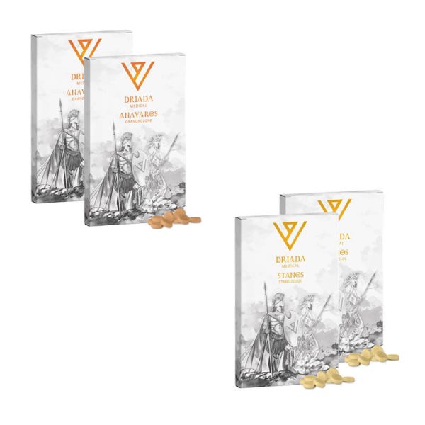 Pack Masse Sèche 6 Semaines Winstrol Anavar Driada