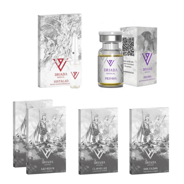 Pack Prize de Masse Seche DRIADA MEDICAL Sustanon Primobolan 8 semaines 1