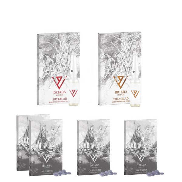 Impacco massa magra 10 settimane (Sustanon Tri Tren) Driada Medical