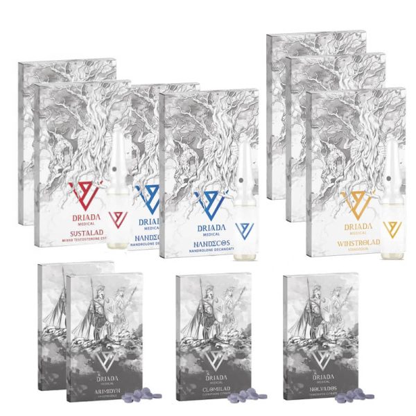 Massa magra in 8 settimane (Sustanon Deca Winstrol) Driada Medical