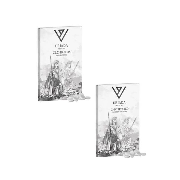 Pacote de trituração 8 semanas Clenbuterol Cytomel Driada