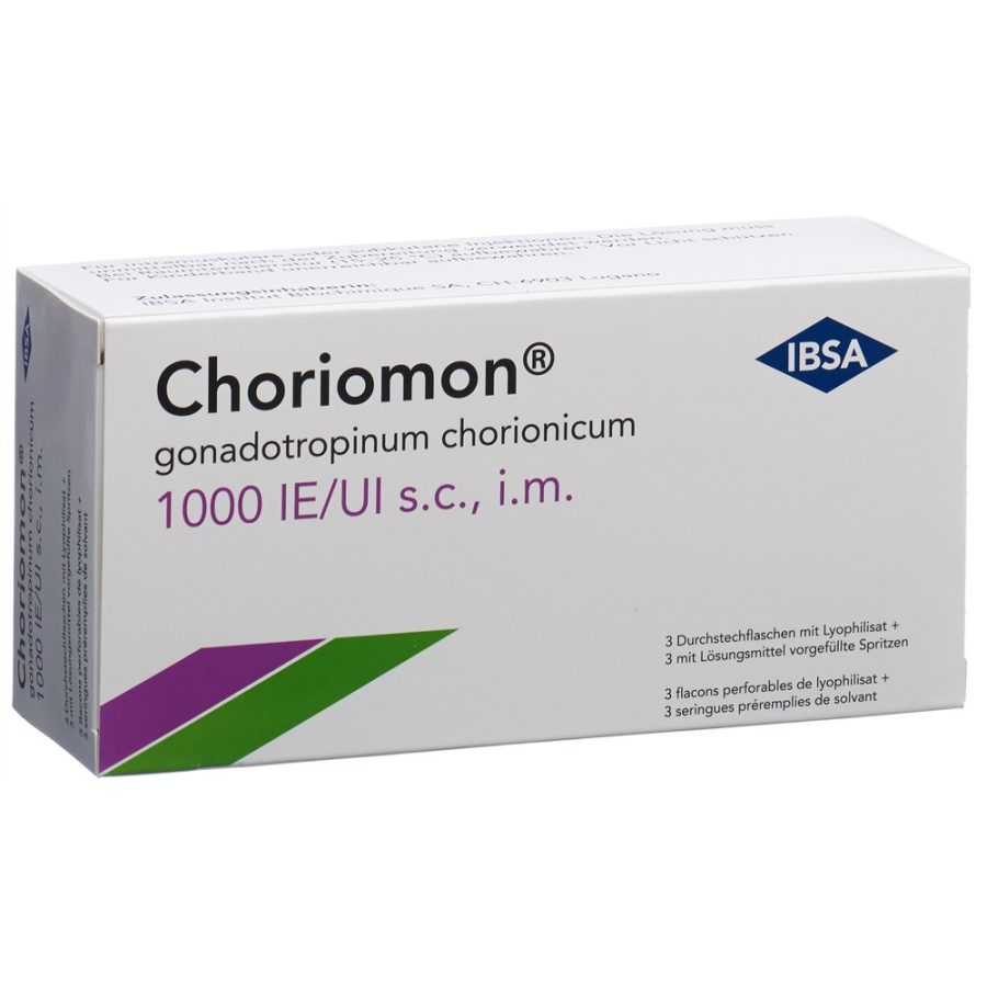 Choriomon (HCG) 5000 UI - 10 ampères - Ibsa