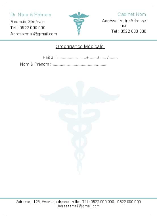 ordonnance